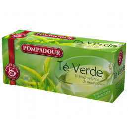 Pompadour Thé Vert Boîte de 25
