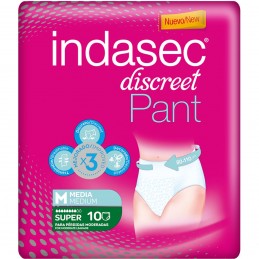 Indasec Pant Media 10Un.